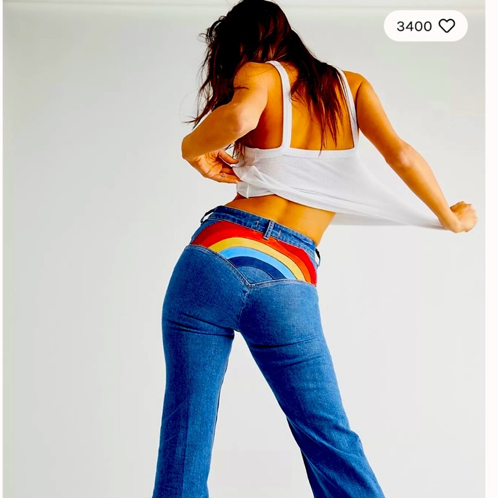free people rainbow bells. 🌈